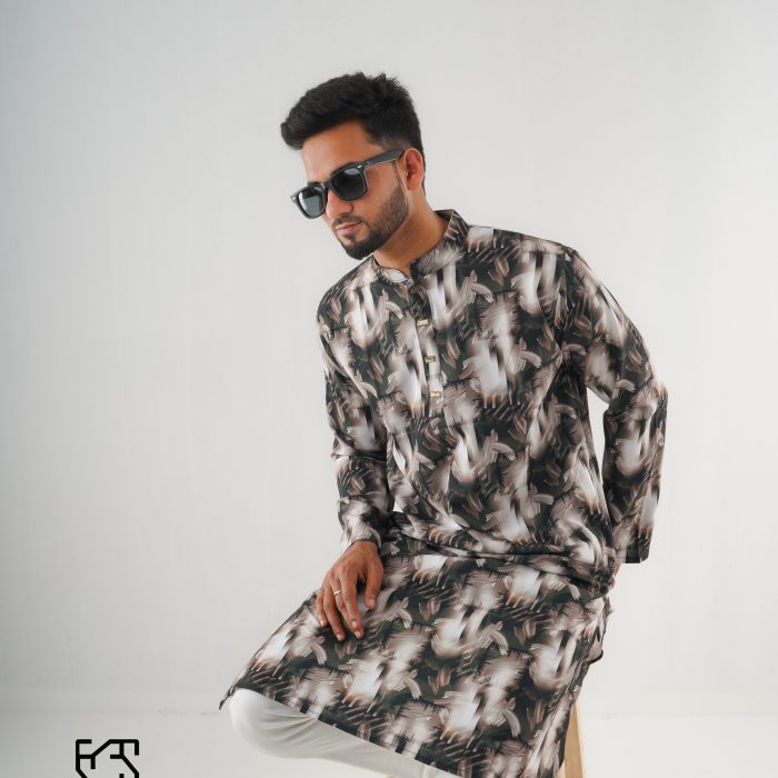 Classic printed kurta