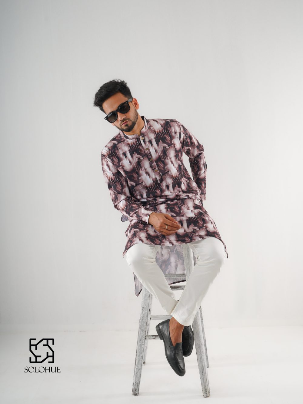 Classic printed kurta