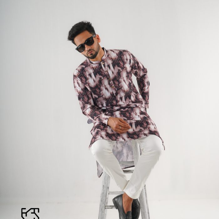 Classic printed kurta